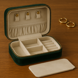 Personalisierbare Schmuckbox in Dark Emerald