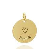 Coin mit Symbol und Name & Kette