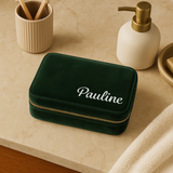Personalisierbare Schmuckbox in Dark Emerald